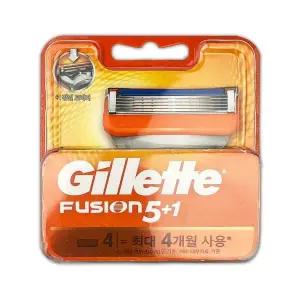 면도날 카트리지 교체용 4개입 5중날 남성용