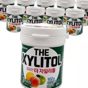 오리온 더 자일리톨 껌 용기 102gx10개
