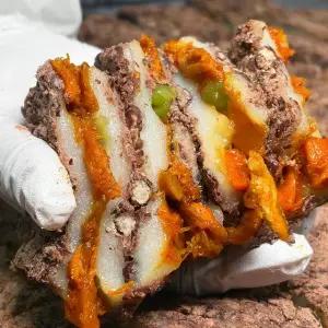조선팔도떡집 달콤 호박고지시루떡 2kg