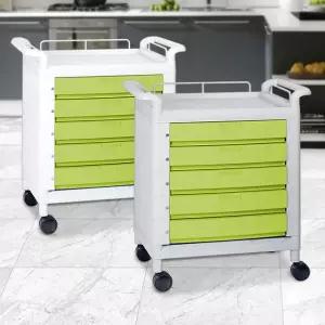 멀티수납 CART-205DC-이동식 서랍 잠금장치 병원 다용도 카트