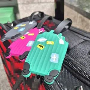[하프클럽/]PVC 캐리어 이름표 여행용 라벨 러기지택
