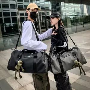 [하프클럽/]옷짐 캐리어 보조 골프 가방 트래블백 대형 여행용