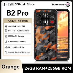 IIIF150 B2 Pro 러기드 폰 MTK Helio G99 안드로이드 스마트폰 10000mAh 30W 충전 24GB 256GB 108MP 카메라