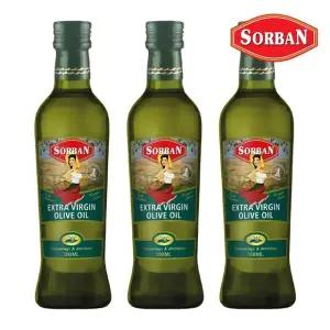 소르반 엑스트라 버진 올리브오일 500ml X 3개