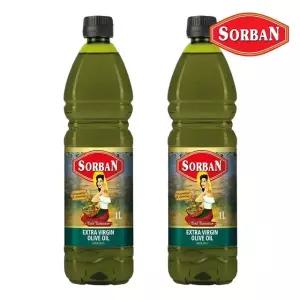 소르반 엑스트라 버진 올리브오일 1L X 2개(PET)