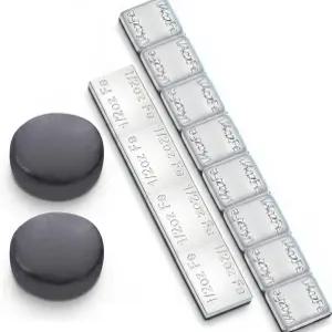 파인대시프로 파인우드 자동차 중량 키트 - 총 5OZ 텅스텐 퍼티 1온스 12개 2사이즈 언 더비 파인더비 바퀴