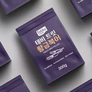고품질 강아지 고양이 동결건조 영양간식 트릿 북어 300g (WE782FF)