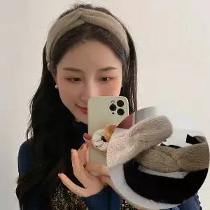 켈리 겨울 니트 헤어터번 헤어밴드 머리띠