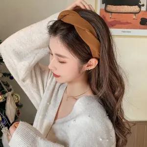 볼륨 헤어액세서리 스타일링 커버 꾸안꾸 헤어밴드 머리숱 꽈배기