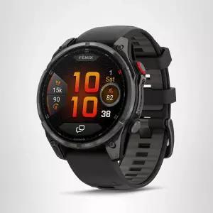 Garmin f ？nix 8 Pro 47mm AMOLED 디스플레이 프리미엄 커넥티드 멀티스포츠 GPS 스마트워치 리치