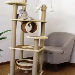 해피캐슬 고양이 캣타워(150cm)