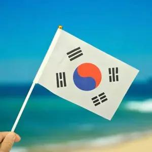 국대응원 미니 태극기 기념일 행사용 국경일 응원도구 태극기뱃지