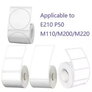 40mm 라벨 프린터 스티커 자체 접착 감열지 Phomemo M110 M220 M200 기계와 호환 가능