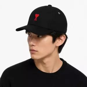 아미 26SS 드 꾀흐 하트 로고 캡 BFUCP006 AW0041 001)