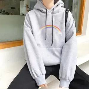 남녀공용 루즈핏 기모 후드티 맨투맨 겨울 데일리 다채로운 컬러 프린팅