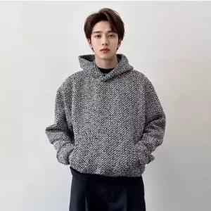 남성 데일리 후드티 양포켓 심플한 디자인 간편 소지품 수납 가능한