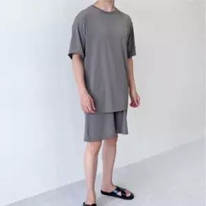 남성 쿨링 반팔티 무지 얇은 여름 데일리 티셔츠 루즈핏 가벼운 상의
