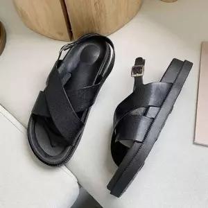 고품질 쿨샵 여성 버클스트랩샌들 인솔 데일리 베이직샌들 발편한샌들 (WF01619)