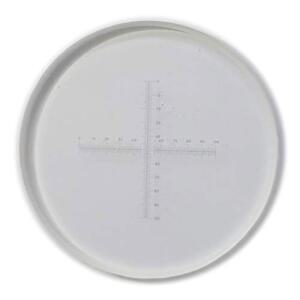 0.1MM 고정밀 안구 마이크로미터 현미경 크로스 눈금자 보정 슬라이드 접안렌즈