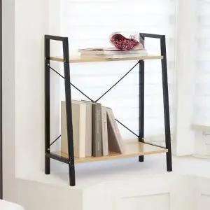 위아 FIXA말뫼스몰2단선반 우드 DIY 책장 철재