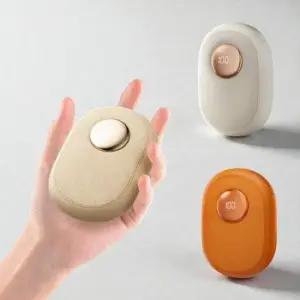휴대용 USB 전기 손난로 보조배터리 6500mAh 진동 마사지