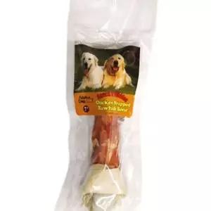 치킨 본 사사미 우유껌 7인치 1P X3개 강아지 간식