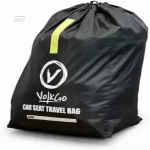 항공 여행용 V VolKGO 카시트 여행 가방 - 비행기용 대형 게이트 체크백 내구성 및 방수 보호대 파우치
