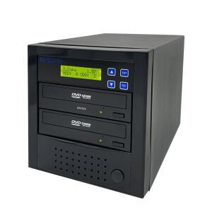 PlexCopier 24X 1대 1 CD DVD M-디스크 지원 복제기 복사기 타워(무료 복사 방지 기능 포함)