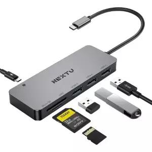 6in1멀티허브 C타입 USB3.1 카드슬롯 위아 USBHUB