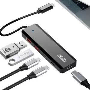 4in1 USB허브 10Gbps Gen2 위아 노트북 메 무전원