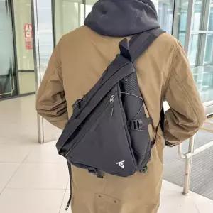 커플 보조 가방 슬링백 캐쥬얼 데일리 맨스백 대학생