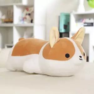 귀여운 강아지 인형 웰시코기 40cm 대형 바디필로우 쿠션 플러시토이