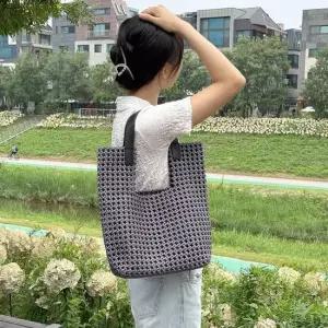 크로스가방 직장인 가방코디 데일리가방 에코백 외출