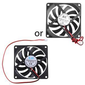 8010 PC 라디에이터 80mm 냉각 팬 2600rpm 브러시리스 80X80X10mm 12V 데스크탑용