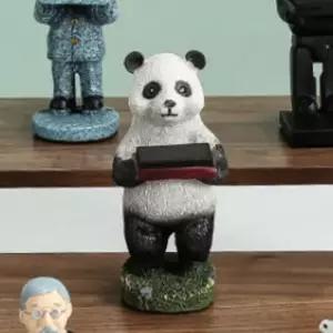 인테리어 장식 석고재질 PANDA BEAR 시계스탠드 장식 석고재질 BEAR 시계스탠드