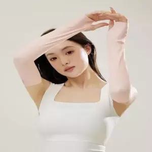 [패션소품] 남녀공용 골프 운전 손등커버 무봉재 시원 쿨토시 팔토시 여름팔토시
