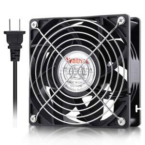 와타이 EC 산업 케이스 팬 120MM X 38MM 볼 베어링 116 CFM AC 110V 115V 120V 240V 브러시리스 냉각 120X120X38MM