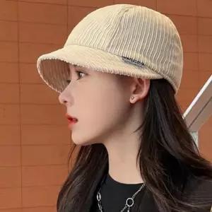 [패션소품] 여성 여성 볼캡 모자 인기 벙거지 데일리 유행 숏챙