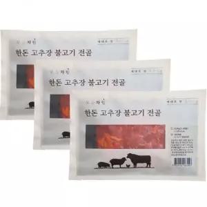오늘차림 한돈 고추장 불고기전골 1,150g x 3ea 706697