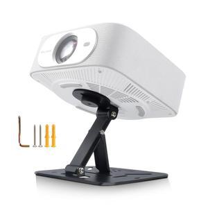 3-in-1 프로젝터 스탠드 테이블, 책상, 벽 및 천장 마운트, 1/4인치 나사, 접이식, 간편한 설정, 컴팩트 휴대, 높이 조절 가정, 실외, 사무실용 대부분의 프로젝터와 호환 가능