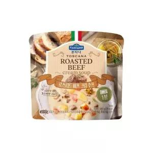 폰타나 로스티드 비프 크림수프 180g x 3개