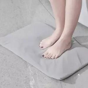 고품질 TBZ JT 빨아쓰는 규조토 발매트 L사이즈 발닦이 발닦는 화장실발매트 물기빠짐 물기 WFMTBNJ