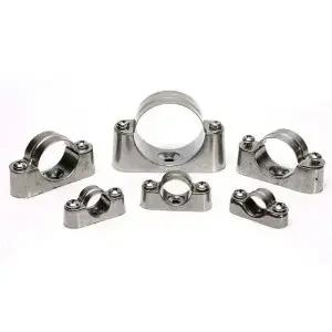 1Pcs 알루미늄 합금/304 스테인레스 스틸 오프월 코드 16mm50mm 하드웨어 패스너 새들 카드 고정 클립(나사