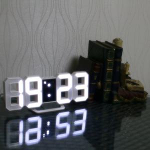 3D LED 시계 인테리어 탁상 벽 시계