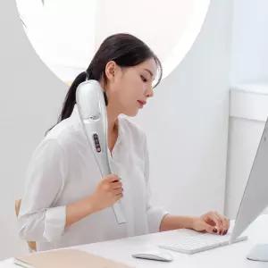 닥터웰 핸드 안마기 무선 목 어깨 허리 6종 안마봉 마사지기 DWH-2020C (실버)