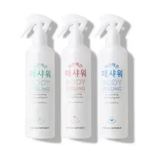 네이처리퍼블릭 매끈매끈 때샤워 300ml (코튼/복숭아/피톤치드)