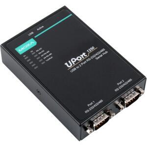 [MOXA][UPORT1250]2포트, RS232/422/485, USB 멀티포트-S (UPORT1250)