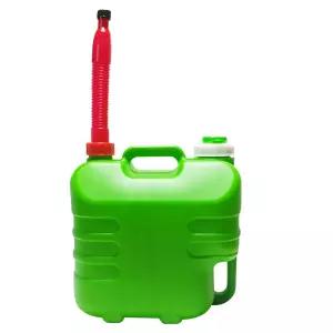 보스코 10L/녹색 석유통/기름통/물통/약수통/자바라 안전기름통 오일통