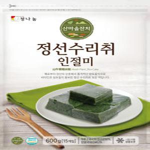 정선 수리취떡 냉동 인절미 1.2kg 아이스떡 선물용 떡