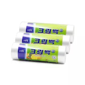 크린랩 크린롤백 500매 25*35 (중) x 3개 / 위생비닐